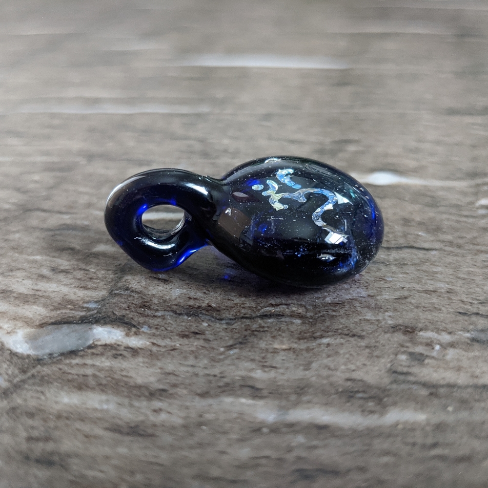 "Om" Glass pendant - Picture 2 of 3